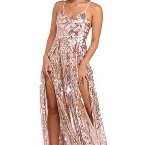 Grace Rose Gold Princess Dress